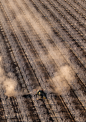 【知识星球：地产重案】Project #27 Farmland v.2 : Series of images taken while flying over the Central Valley in California. These images were taken in the morning light around Bakersfield. 