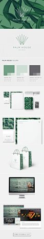 Palm House Restaurant Branding on Behance | Fivestar Branding – Design and Branding Agency & Inspiration Gallery