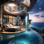 ai midjourney 3D Digital Art  artwork artist concept art hotel suite