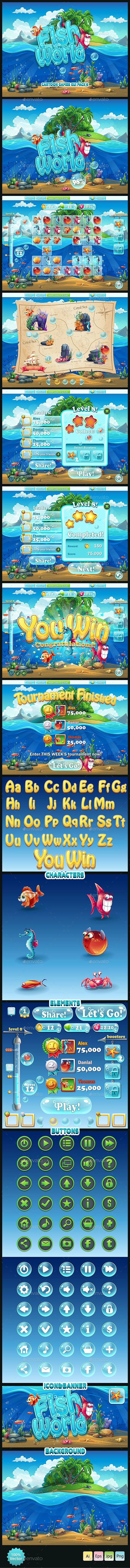 Fish world - GUI pac...