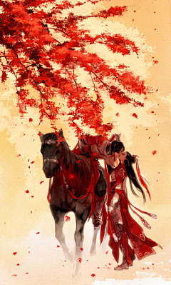 Winnnner采集到衣袂飘飘，云鬓扰扰 {美人图}