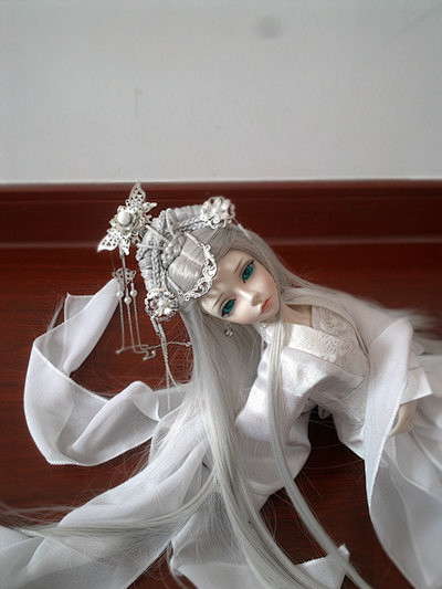 【群芳】bjd 古装盘发 假发造型 发饰...