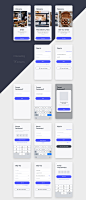 Delyo UI Kit | Food Delivery App : Delyo is a delivery mobile UI Kit for iOS with more than 160 screens in two color schemes. Each screen is fully customizable, exceptionally easy to use and carefully layered and grouped in Sketch and Adobe XD. You have 1