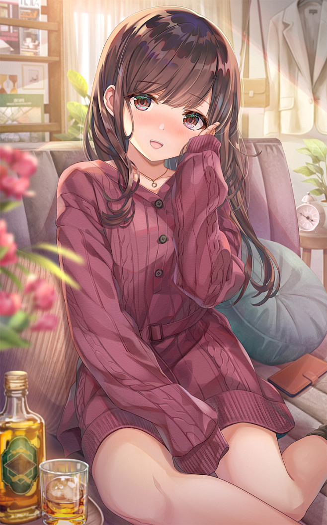 #オリジナル お酒好きの彼女 - tor...