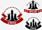 国际象棋标志图标 创意素材