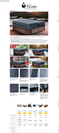Amazon.com : UCEDER Waterproof Hot Tub Cover -Outdoor Spa Cover Cap(Actual Size 97''x85''x20'' Fit 95''x 83'') 600D Heavy Duty Polyester Hot Tub Cover Protector(Dark Gray) : Patio, Lawn & Garden
