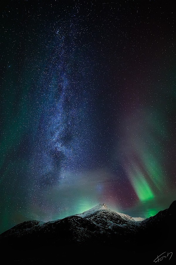 浪漫星空桌面壁纸