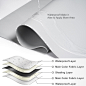 Amazon.com: Boolegon Blackout Roller Shades for Windows Cordless Room Darkening Roller Blinds Black Out Window Shades for Home Office Bedroom Media Room Sliding Door White,33.5" W x 64" H : Home & Kitchen