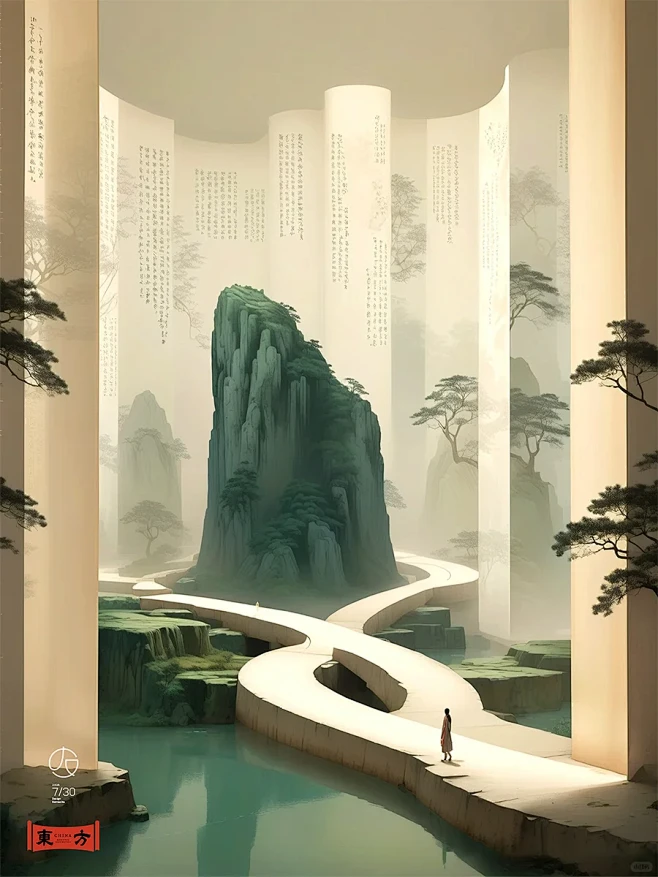诗行东方，空间美学 - 小红书