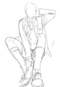 双人人模#参考#绘画#情侣
#双人#模板#cp#单人#头像#线稿
（版权归作者所有，侵删）