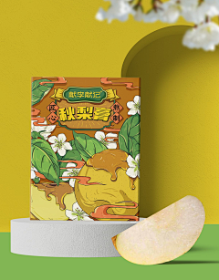 歪壳子采集到包装插画