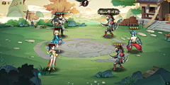 游艺创世采集到Q_Q版场景