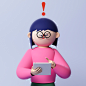 Colorful Character design : Colorful character daily design. 