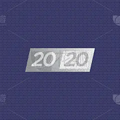 2020,数字,华丽的,商务,事件,新年前夕,一月,壁纸,传统节日,现代