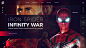 Infinity War - Website Concept Design : Concepto de diseño web para la película Avengers - Infinity War espero sea de su agrado comenten si les gusto y que otro concepto quieren que realice!