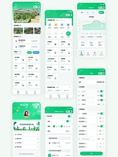 Ui设计｜智慧农业APP界面设计-花瓣网