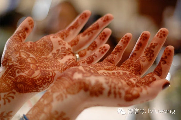 #禅意设计#【印度Mehndi人体彩繪藝術】