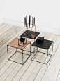 Anya Adores TWIN side table BY LASSEN: 