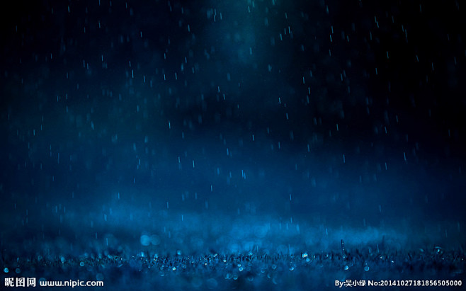 绚丽高清雨滴图