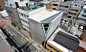 【周三建筑】【安藤忠雄】日本著名建筑师安藤忠雄位于日本大阪的上方落语协会会馆，这是一个完全免费的设计项目。 纯净的立方体混凝土建筑顶部斜切了一个三角形天窗。【Hany出品，喜欢分享】