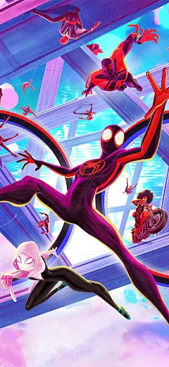 一组赛博朋克风蜘蛛侠系列壁纸 - 小红书