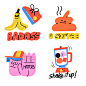 Juan Molinet - Snapchat Stickers : Character Designer, illustrator, art director from Buenos Aires, working freelance for clients of the likes of Nickelodeon, Cartoon Network, The Guardian, Nescafé, Unicef, Unilever, Cadbury, and more! 