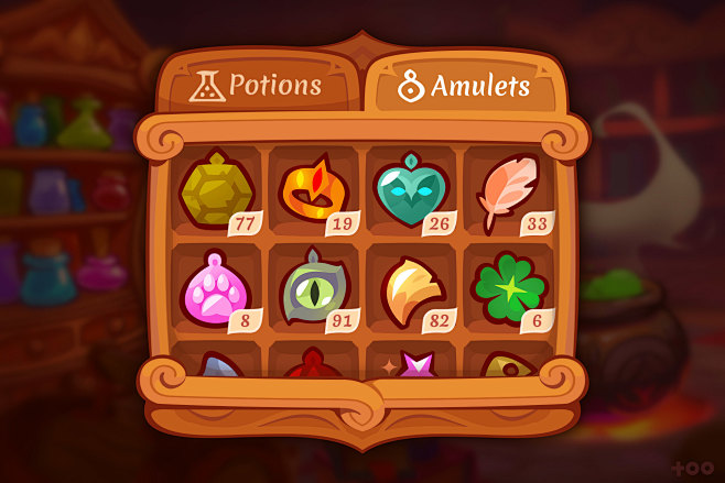 Fairytale game UI : ...