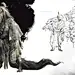 Puppet generals, yang qi917 : A Monster design at the beginning of the project, the double of the general 。