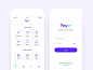 Payment App - Dashboard and Log In Views : Design Software : Sketch
Font : SF UI Text