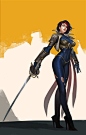 Fiora, jojo so : I long for a worthy opponent.