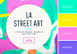 25 Eye-Catching Neon Color Palettes to Wow Your Viewers — Abstract Wall