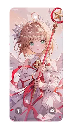 094|小樱竖版壁纸-星之杖