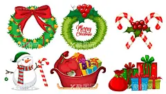 圣诞节素材  - 源文件下载【酷图网】圣诞节素材,雪人,雪橇车,礼物,礼盒,卡通圣诞,手绘元素,手绘圣诞,圣诞节装饰,圣诞节插画,圣诞节手绘,手绘素材,卡通素材,圣诞节,平安夜,卡通圣诞元素,海报素材,圣诞节元素,