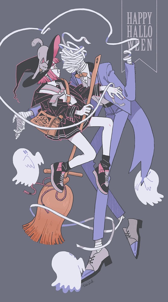 平涂 插画