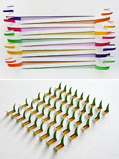 这手工刻纸艺术作品 漂亮啊 ​​​​