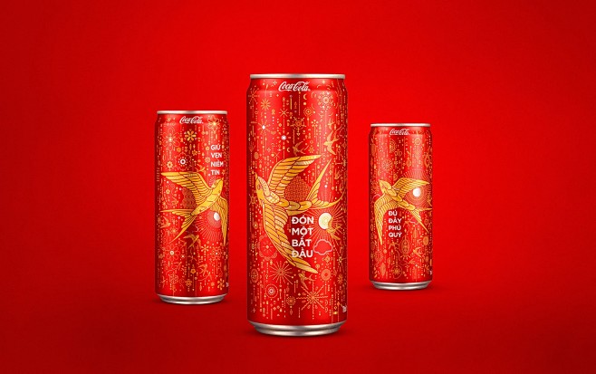 可口可乐 2017 越南春节限量版包装设...