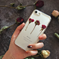 iphoneXr/XsMax情侣礼物玫瑰永生花滴胶手机壳华为p20pro oppor17-淘宝网