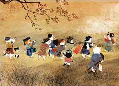 雨过丶采集到国风插画