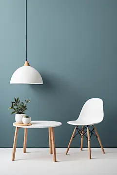 舒适简约桌椅图片摄影图