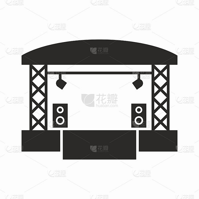 演唱会舞台图标