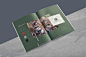 [米田/主动设计整理]高品质的时尚高端多用途的品牌手册画册楼书杂志设计模板（ai&indd） | 云瑞