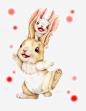 卡通兔子png免抠素材_新图网 https://ixintu.com 兔子 卡通 可爱 彩铅 手绘 装饰