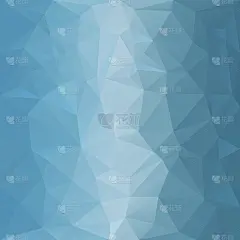 浅蓝色天空多边形三角形图案背景