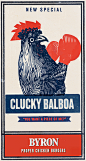 Byron - Clucky Balboa : The Byron has a formidable reputation for their foodie and alternative atmosphere in restaurants. This autumn, Byron has introduced a new chicken into the menu.  