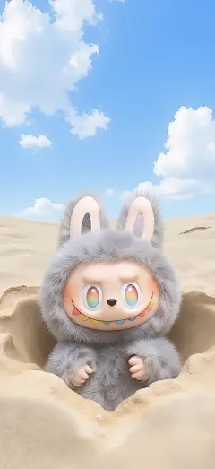 Labubu 平板电脑桌面壁纸-花瓣网