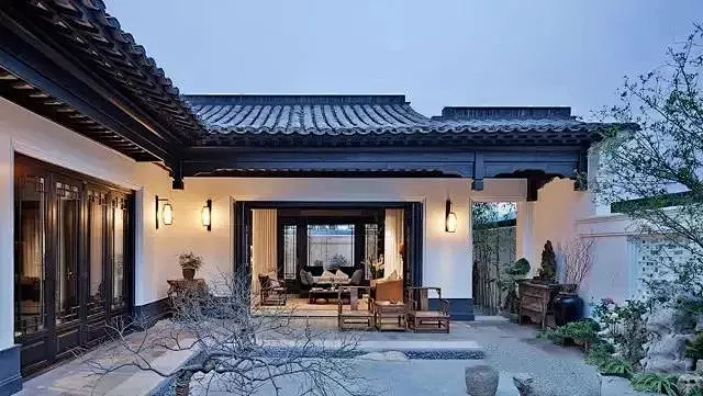 新中式院落景观，最美！-花瓣网