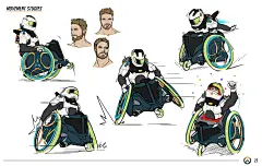 Overwatch Character Design, Kirim Son : [한국어로 된 pdf파일을 아래 링크에서 받으실 수 있습니다.] 

Hello all! 
This is my personal project - Overwatch character design.
I planned this project wishing the people with impairments can enjoy Overwatch utilizing their abilities.
I