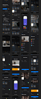 UI Kits : Deep - Smart Home is a UI kit designed in Sketch. The exuberance of colors and a Research UI/UX of 250+ elements and 60+ Screen in the Smart Home UI kit reaches the “perfection” point. Deep - Smart Home is an application project that makes your 