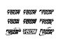 Fishing Tour bait branding design fish fishing font graphic design hook icon icon set illustration logo lures nature sporting typo vector wather