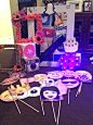 Social Media Party props I made!: 